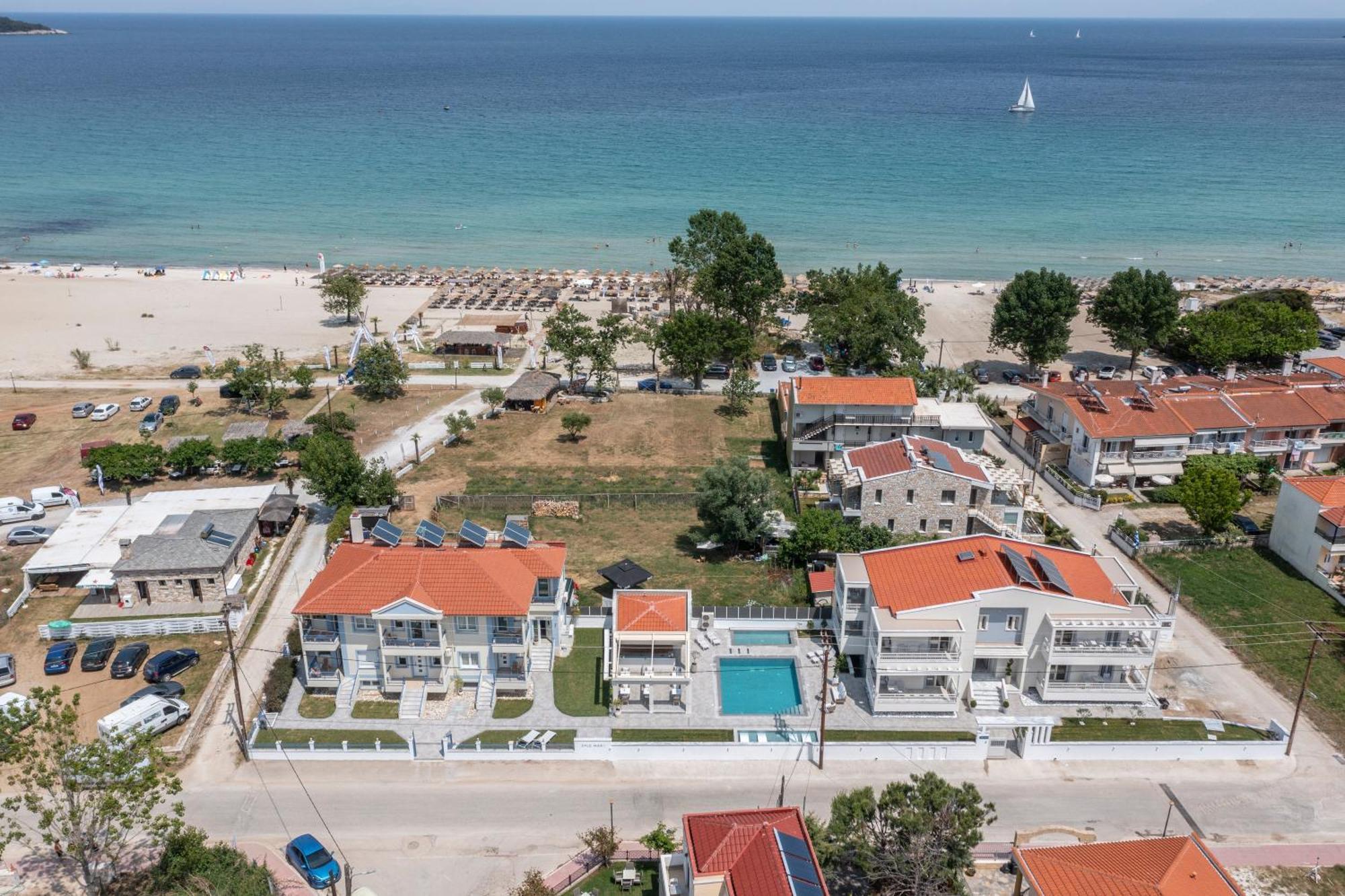 Sole Mare Hotel Chrysi Ammoudia Ngoại thất bức ảnh